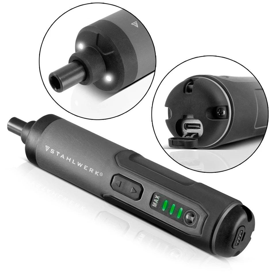 STAHLWERK Akkuschrauber Stabschrauber Elektrischer Schraubendreher - Bild 2 von 4