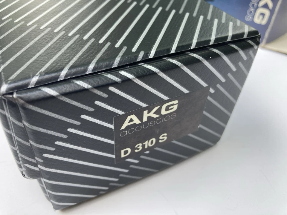 AKG D310S (D 310 S) dynamischer Gesang-Microphone Schwarz wie neu OVP - Bild 4 von 4