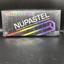 Prismacolor NuPastel Firm Pastel Color Sticks 24 New Sealed Made In USA