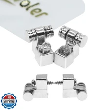 Amavoler Set of 4 Guitar Roller String Tree Roller String Guides 