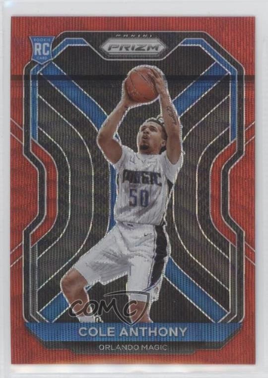 2020-21 Panini Prizm Ruby Wave Prizm Cole Anthony #292 0r5k