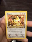 Pokemon Card Meowth 1st Edition Non-Holo WOTC 62/82 Lp