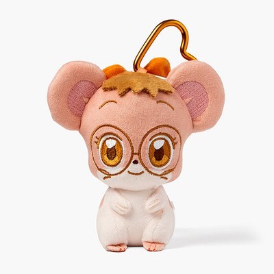 Ojamajo Doremi Animaruz Hazuki Hamster Karabiner Plüsch Clip-On Stofftier