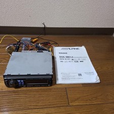 Alpine DVA-9861Ji DVD CD AV Head Unit Car Audio 1DIN testato funzionante usato