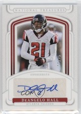 2024 National Treasures Signatures Holo Silver /25 DeAngelo Hall Auto 1q0l