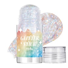 DAGEDA Fantasy White Body Glitter Stick,Sparkly Hair Face