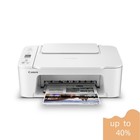 Canon Pixma Ts3722 Wireless All-in-One Printer w/Ink, Scanner