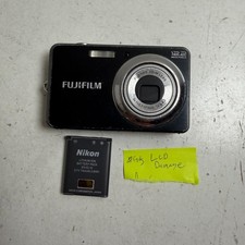 Fujifilm FinePix J40 Black 12.2 MP 3x Optical Zoom 3" LCD Display Digital Camera
