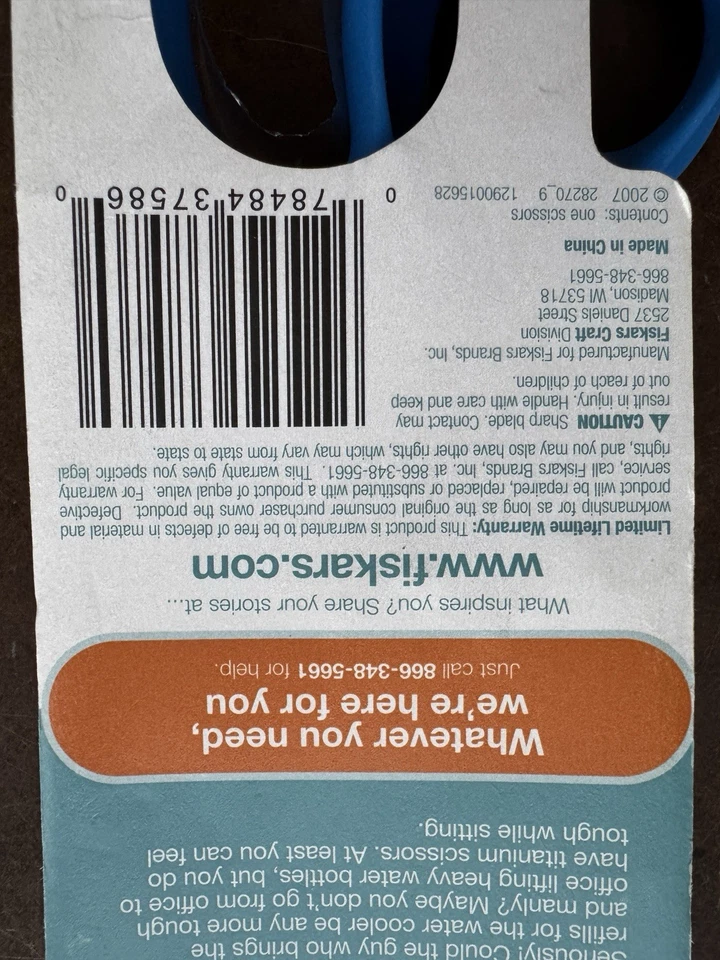 Fiskars Office No 8 Scissors With Titanium Blades  - Image 3 of 3