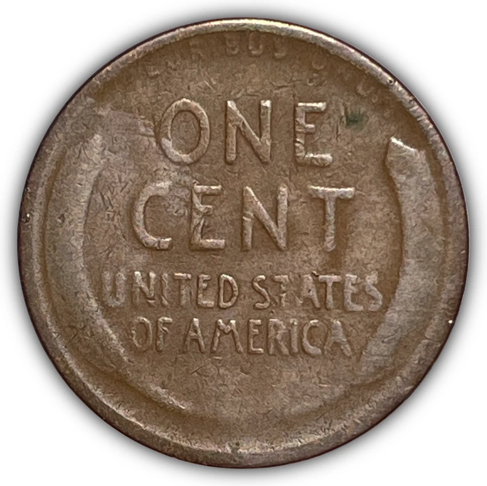 1922-D Weak D Lincoln Wheat Cent Choice Very Good VG+ Coin #24776 - Image 2 of 3