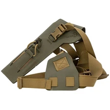 Cole-TAC Varmint Wrangler .22 Pistol Chest Holster Ranger Green, LH #VW204