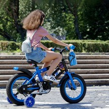 16Inch Kids Bike for 4-10 Years Children Girls Boys Bicycle Cycling Stabiliser