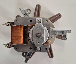 Siemens 00491685 00752255 Gebläsemotor mit Lüfterrad, Hutmutter und Lüfterflügel