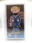 Funko Pop! Heroes DC Universe Blue Beetle 410 GameStop Glow In The Dark w/ Case