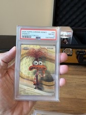 Marketplace image: 2025 Topps Chrome Disney Superfractor 1/1 PSA 8 Anxiety