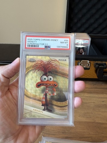 Anxiety [Superfractor] #CNE-169 2026 Topps Disney Neon Chrome Etch card