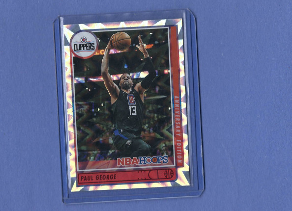 Paul George 2021 NBA Hoops #86 Anniversary Parallel