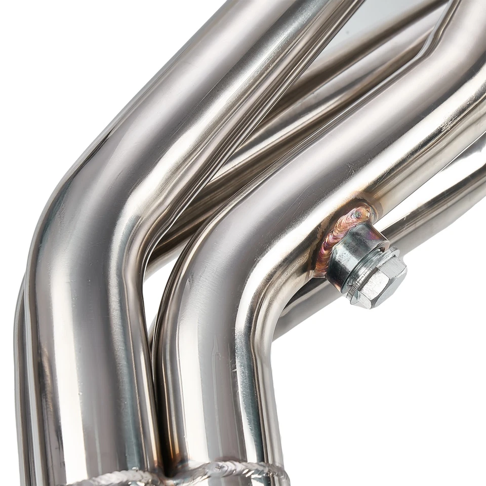 Cabezales de escape de tubo largo SS para Chevy GMC C1500 C2500 K1500 K2500 5,0 5,7 Foto 4 de 4