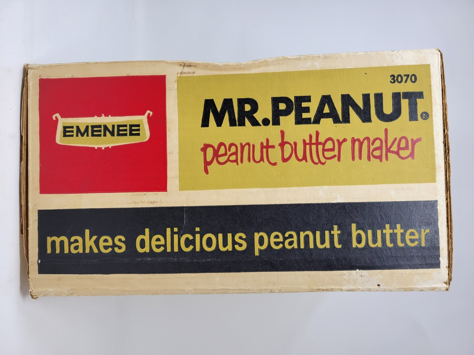 Vintage 1967 Mr. Peanut Peanut Butter Maker Emenee  with Original Box Nice