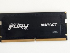 Kingston FURY Impact 5600 MHz 262-pin 16GB DDR5 RAM Module - KF556S40IB 