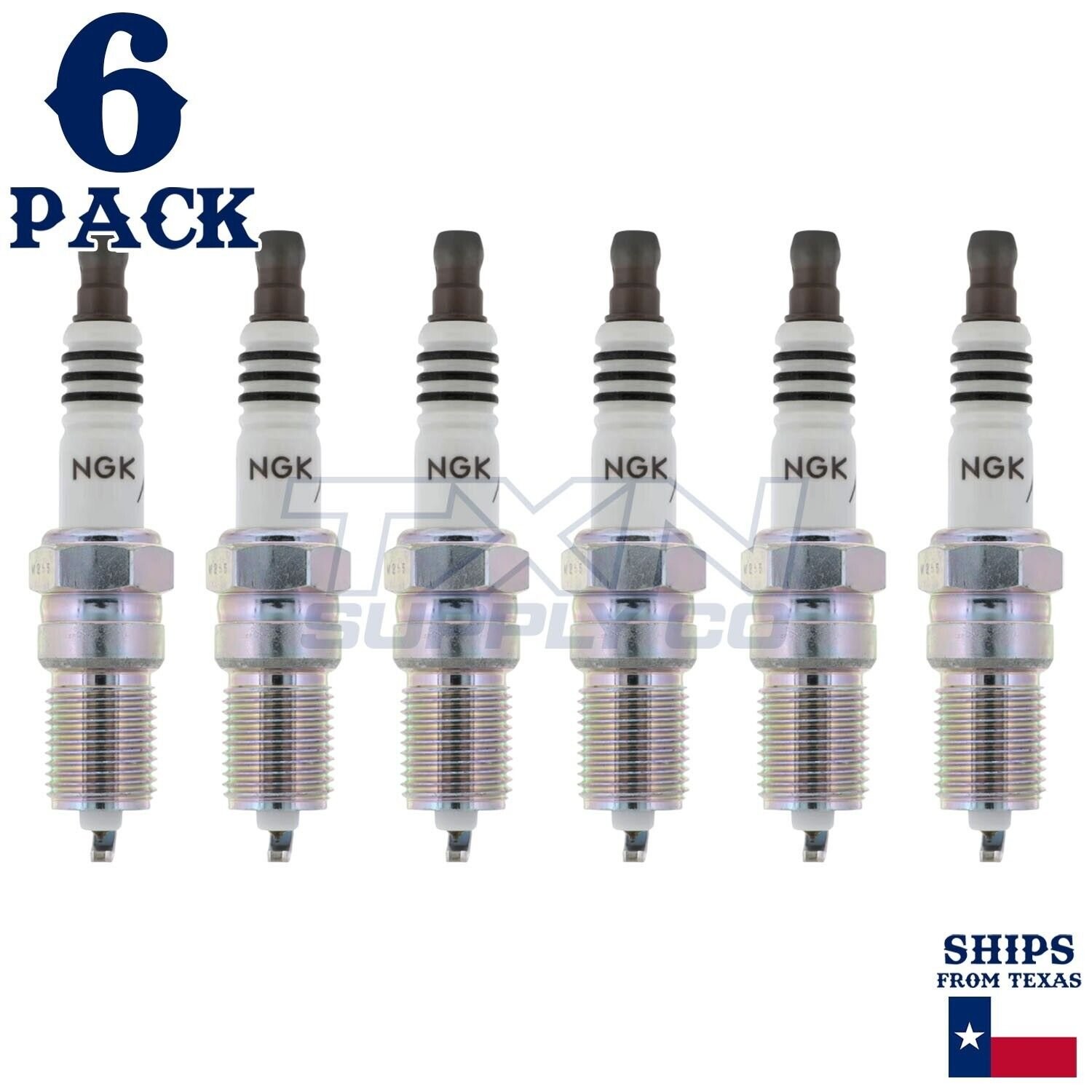 6 Pack NGK Iridium IX Spark Plugs 2003-2008 for Mazda 6 3.0L V6