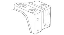 Genuine Mitsubishi Battery Tray Stay MN165667