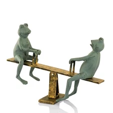 SPI Home Playground Days Frogs Garden Sculpture Outdoor D√©cor