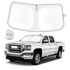 Car Windshield Sun Shade For 2019-2026 GMC Sierra/Silverado 1500 2500 3500