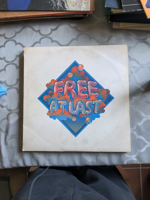 Free Free At Last 12'' Vinyl LP Record ILPS 9192 with Pink Rim