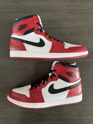 Air Jordan 1 Retro High OG Chicago 2013 332550-163 Men's Size 13M