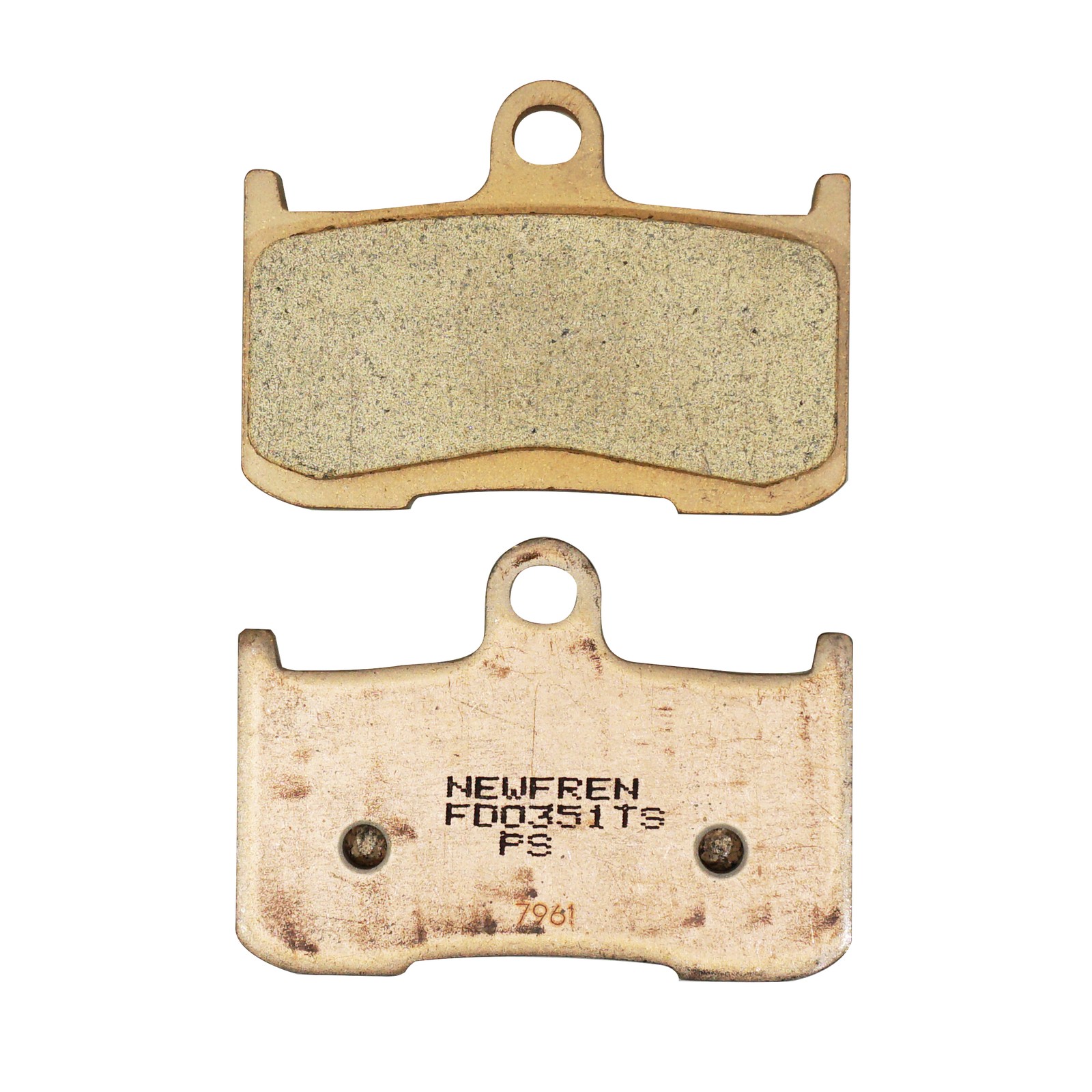 Plaquette de frein avant Newfren pour stopper les sifflements sur Kawasaki Z800