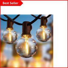 Image of Connectable 15M Festoon Lights with 26 1W Bulbs - Perfect for Weddings & Parties