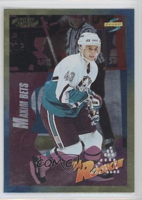 1994-95 Score Gold Line Pinnacle Punched Maxim Bets #232 2a8