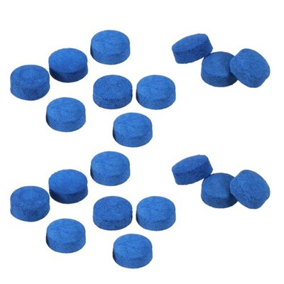 20 Pcs Billiard Pool Cue Tips Replacement Tips Pool Tips Snooker Cue Tips