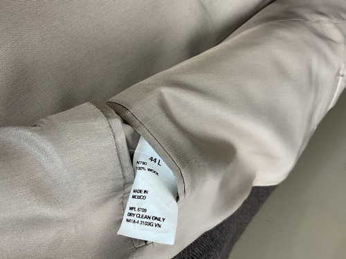 Giacca cappotto sportivo blazer a spina di pesce lana marrone 44L uomo Nautica BELLO! - Foto 6 di 6