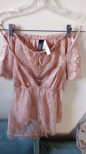 Victoria's Secret Lace Satin NewWTags 2020 Babydoll Sleep Set ShortsWomens Sz XS