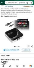 Smart AI Box Car Wireless Carplay Android Auto Adapter