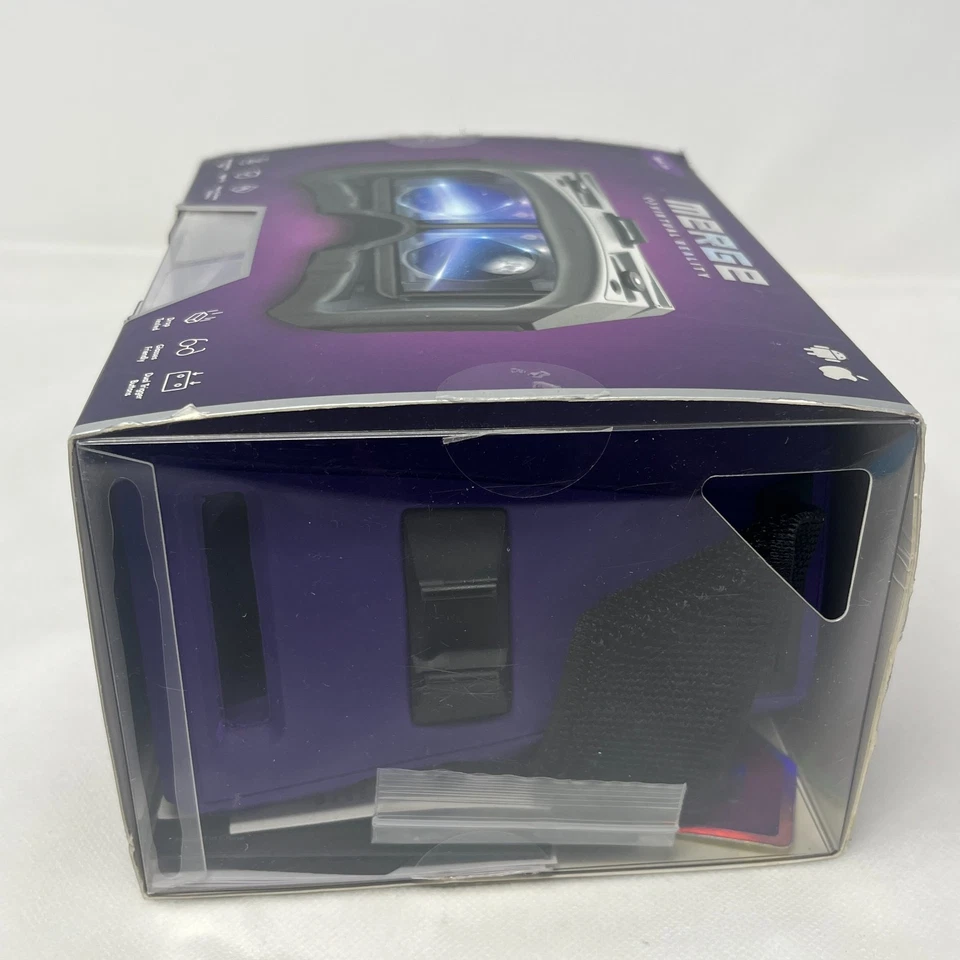 Merge AR/VR Headset Goggles Virtual Reality for Apple/Android - NEW Open Box - Image 2 of 4
