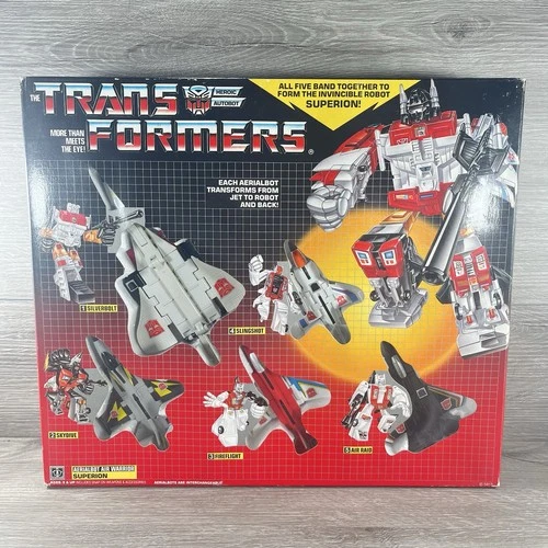 Superion Giftset 100% Complete W/Original Box & Insert 1986 G1 Transformers