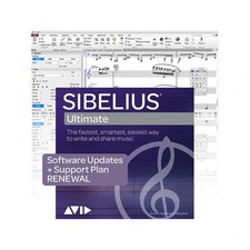 Avid Sibelius Ultimate 1-Year Updates Support Renewal