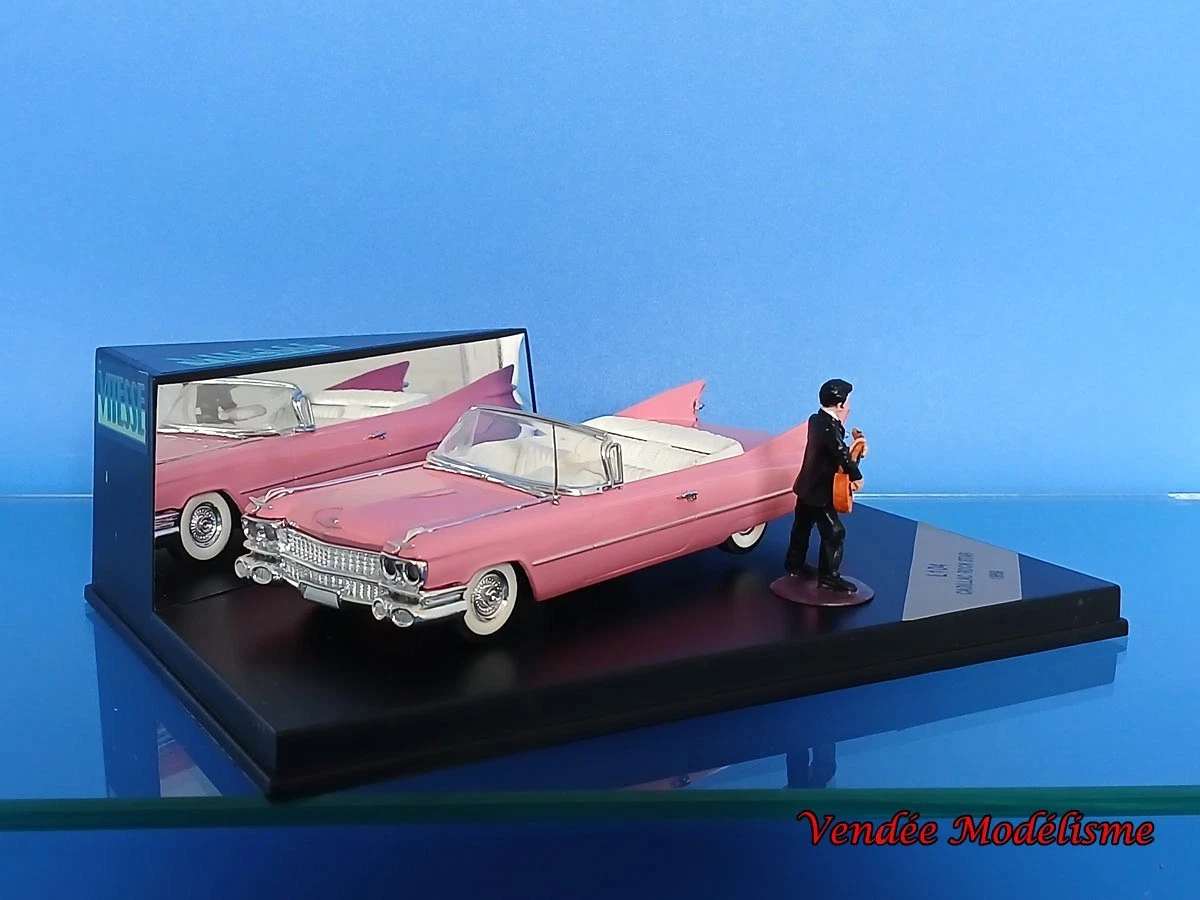 Modèle Réduit Cadillac Eldorado 1976 Noir échelle 1/43 - Marque NewRay, Référence NEW48013Z, Neuf