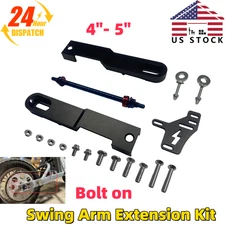 4"- 5" For Razor MX650 Bolt on Swing Arm Extension Kit Aluminum SX500 Mini Bikes