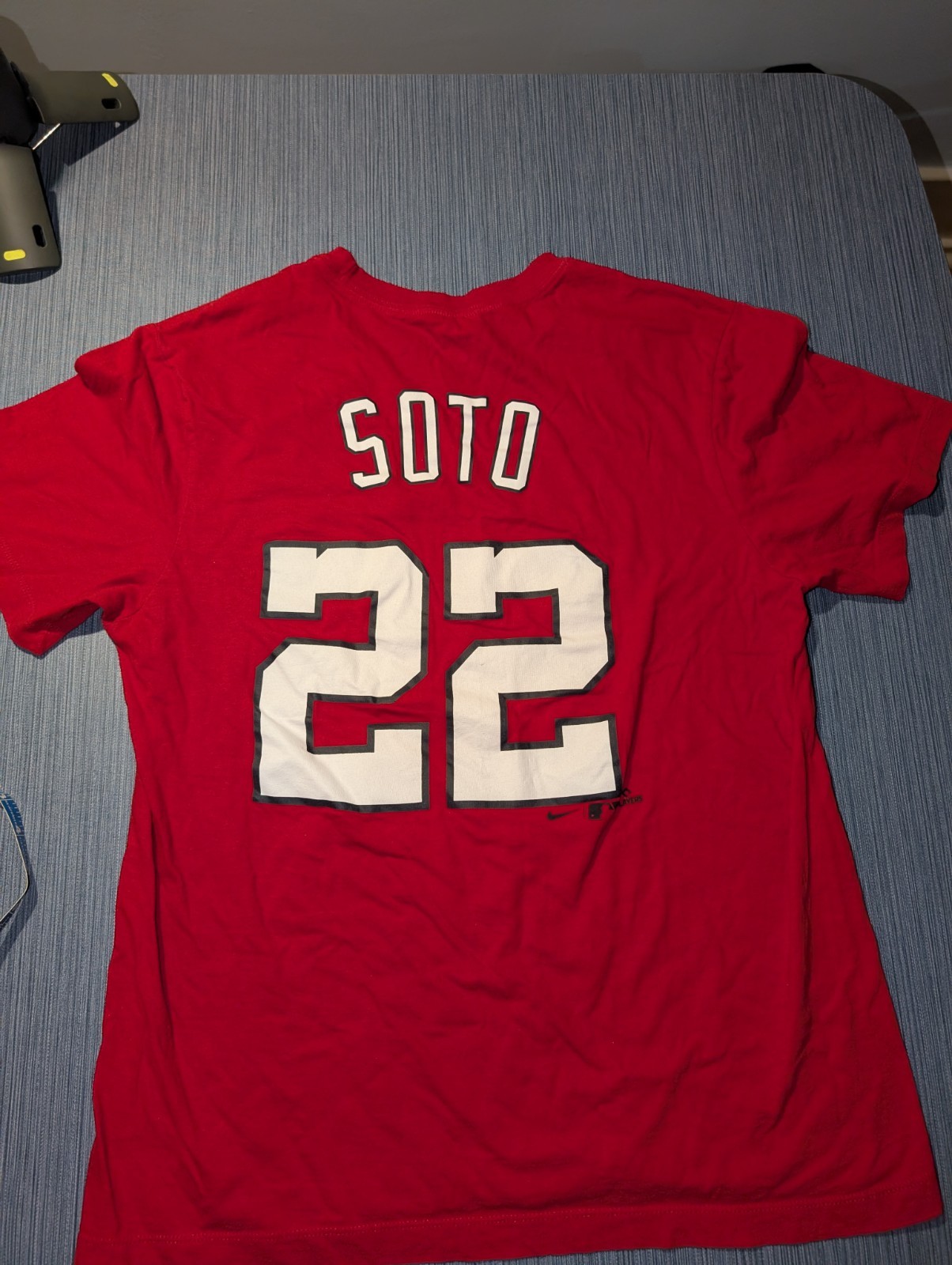 NIKE SOTO Tshirt Sz M Washington Nationals  22 Short Sleeve
