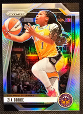 Zia Cooke 2024 Panini WNBA Prizm Silver Prizm #46 Los Angeles Sparks