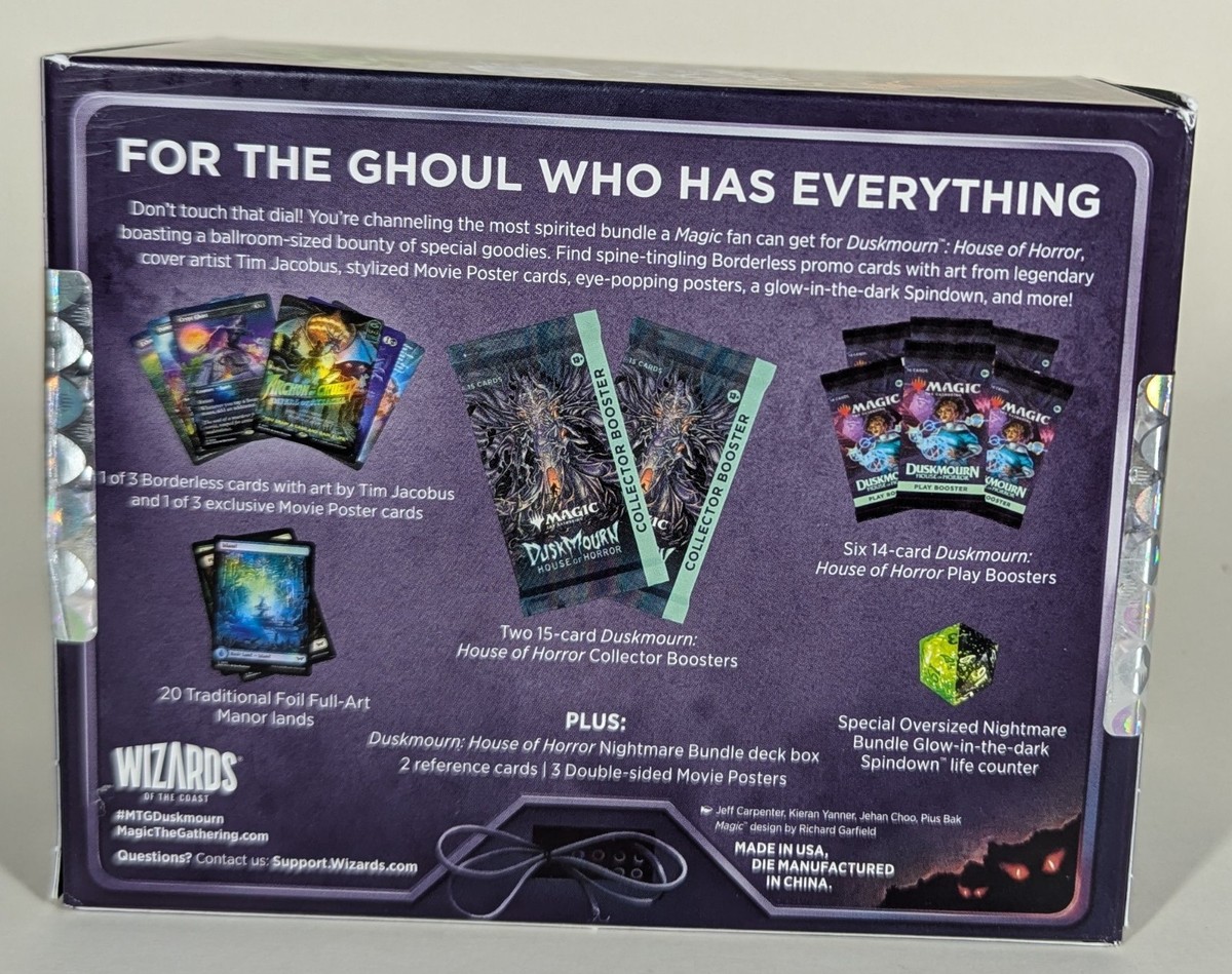 mtg nightmare bundle promo cards MTG: Duskmourn  Do Gooder Games