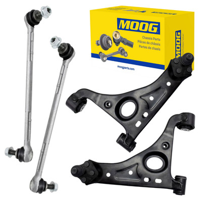 MOOG Front Sway Bar Links & Control Arms 4pc Kit Fits 2013-2022 Chevrolet Trax