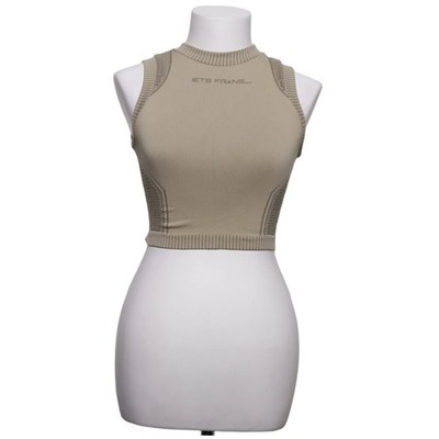 Iets Frans, Tanktop, Größe: XXS, Beige, Einfarbig, Rippenstrick, Damen #ha2