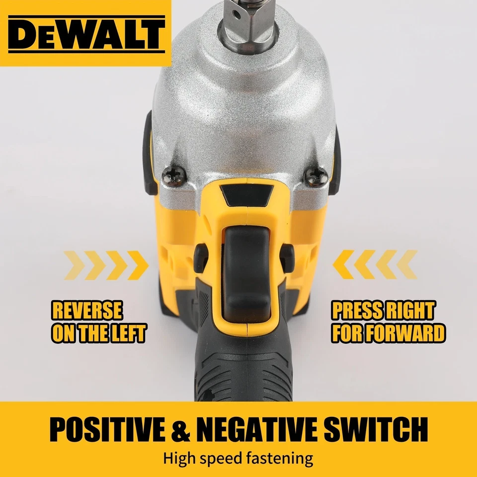 2025 DEWALT DCF900 Impact Wrench 1/2" Inch High Torque With Hog Ring Anvil 20V - image 4 of 4