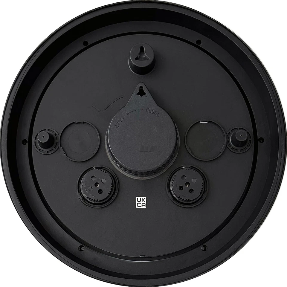 Outdoor Clock Vintage Waterproof Garden Clock  for Patio, Pool Fence 38cm - Image 4 of 4