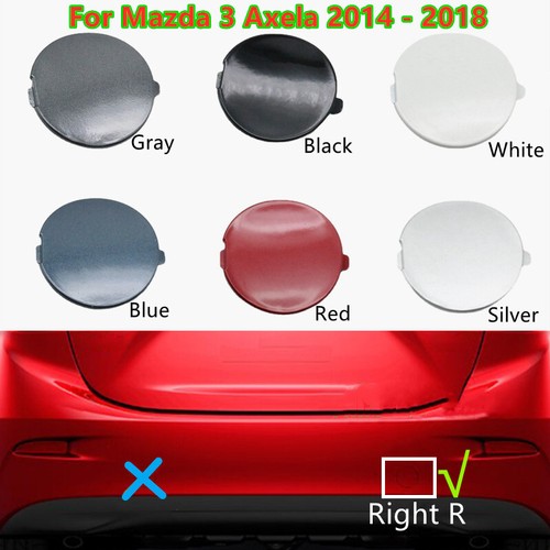 For Mazda 3 Axela 20142018 Replace Rear Bumper Tow Hook Cover Towing